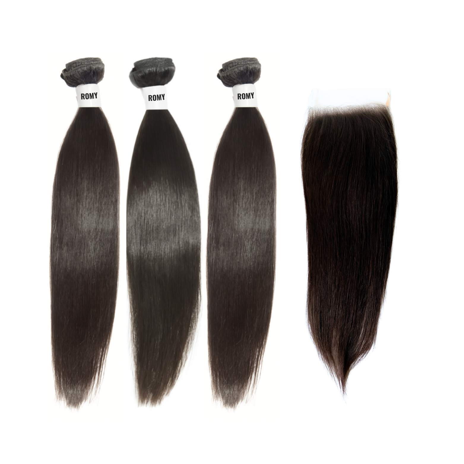 Raw DD Hair - Bundle & Closure Set