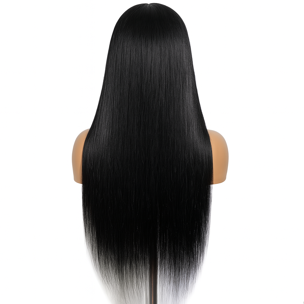 HD Lace Frontal 200% Density Raw Hair Wig – Straight